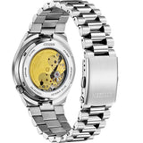 Citizen Tsuyosa Automatic Oatmeal White Dial Silver Steel Strap Watch For Men - NJ0151-88W Authentic Buy Shop Now