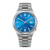 Citizen x Pantone Automatic Blue Dial Silver Steel Strap Watch For Men - NJ0158-89L Authentic Buy Shop Now