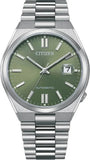 Citizen x Pantone Automatic Peaceful Green Dial Silver Steel Strap Watch For Men - NJ0158-89Z Authentic Buy Shop Now