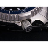 Citizen Promaster Fugu Limited Edition Diver's 200m Automatic Black Dial Silver Steel Strap Watch For Men - NY0098-84E Authentic Buy Shop Now