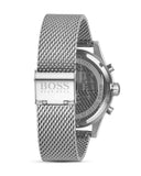 Hugo Boss Jet Chronograph Grey Dial Silver Mesh Bracelet Watch for Men - 1513440 Authentic Buy Shop Now