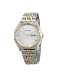 Emporio Armani Cream Dial Two Tone Steel Strap Watch For Men - AR11034 Authentic Buy Shop Now