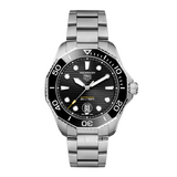 Tag Heuer Aquaracer Professional 300 Automatic Black Dial Silver Steel Strap Watch for Men - WBP201A.BA0632 Authentic Buy Shop Now