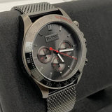 Hugo Boss Ikon Grey Dial Grey Mesh Bracelet Watch for Men - 1513443 Authentic Buy Shop Now