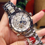 Bulova BVA Series Dual Aperture Silver Dial Silver Steel Strap Watch for Men - 96A118 Authentic Buy Shop Now