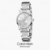 Calvin Klein City Silver Dial Silver Steel Strap Watch for Women - K2G23142 Authentic Buy Shop Now