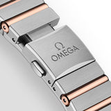 Omega Constellation Quartz Diamonds Blue Dial Two Tone Steel Strap Watch for Women - 131.20.25.60.53.002 Authentic Buy Shop Now