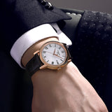 Tissot T Classic Carson White Dial Brown Leather Strap Watch For Men - T085.410.36.013.00 Authentic Buy Shop Now