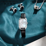 Emporio Armani Gioia Analog Mother of Pearl Dial Black Leather Strap Watch For Women - AR11148 Authentic Buy Shop Now
