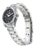 Omega Seamaster Aqua Terra Quartz Diamond Black Dial Silver Steel Strap Watch for Women - 220.10.28.60.51.001 Authentic Buy Shop Now