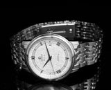 Omega De Ville Prestige Co Axial Automatic White Dial Silver Steel Strap Watch for Men - 424.10.40.20.02.005 Authentic Buy Shop Now