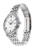Omega De Ville Prestige Co Axial Automatic White Dial Silver Steel Strap Watch for Men - 424.10.40.20.02.005 Authentic Buy Shop Now