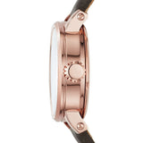 Fossil Boyfriend Automatic Skeleton Grey Dial Grey Leather Strap Watch for Women - ME3089 Authentic Buy Shop Now