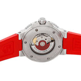 Oris Aquis Date Relief Grey Dial Red Rubber Strap Watch for Men - 0173377304153-0742466EB Authentic Buy Shop Now