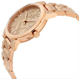 Burberry The City Rose Gold Dial Rose Gold Steel Strap Watch for Women - BU9146 Authentic Buy Shop Now