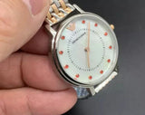 Emporio Armani Dress Analog Mother of Pearl Dial Two Tone Steel Strap Watch For Women - AR2515 Authentic Buy Shop Now