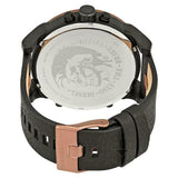 Diesel Mr Daddy 2.0 Chronograph Black Dial Black Steel Strap Watch For Men - DZ7400 Authentic Buy Shop Now