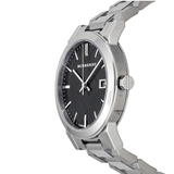 Burberry The City Black Dial Silver Stainless Steel Strap Watch for Women - BU9001 Authentic Buy Shop Now