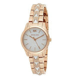 Michael Kors Runway Mercer Mother of Pearl White Dial Two Tone Steel Strap Watch For Women - MK6674 Authentic Buy Shop Now