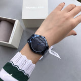 Michael Kors Runway Quartz Blue Dial Blue Steel Strap Watch For Women - MK3419 Authentic Buy Shop Now