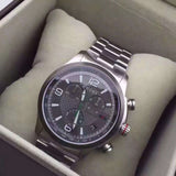 Gucci G Timeless Brown Dial Silver Steel Strap Watch For Men - YA126248 Authentic Buy Shop Now