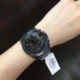 Michael Kors Brecken Chronograph Black Dial Black Steel Strap Watch For Men - MK8482 Authentic Buy Shop Now