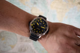 IWC Aquatimer Automatic 2000 Black Dial Black Rubber Strap Watch for Men - IW358001 Authentic Buy Shop Now