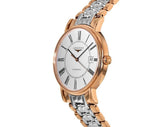 Longines Presence 38.5mm Automatic White Dial Two Tone Steel Strap Watch for Men - L4.921.1.11.7 Authentic Buy Shop Now