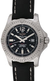 Breitling Colt Automatic 44mm Black Dial Leather Strap Mens Watch - A1738811/BD44/435X Authentic Buy Shop Now