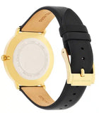 Michael Kors Pyper Black Dial Black Leather Strap Watch For Women - MK2747 Authentic Buy Shop Now