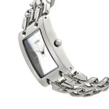 Guess Mod Heavy Metal Silver Dial Silver Steel Strap Watch For Women - W1117L1 Authentic Buy Shop Now