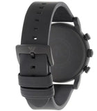 Emporio Armani Luigi Chronograph Black Dial Black Leather Strap Watch For Men - AR11133 Authentic Buy Shop Now
