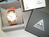 Guess Jet Setter Golden Dial Orange Rubber Watch For Women - W0564L2 Authentic Buy Shop Now