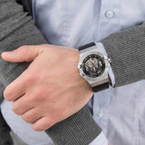 Maserati Potenza Automatic Black Dial Black Leather Strap Watch For Men - R8821108038 Authentic Buy Shop Now