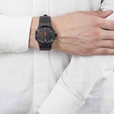 Maserati Potenza 3H STR Black Dial 42mm Leather Strap Watch For Men - R8851108010 Authentic Buy Shop Now