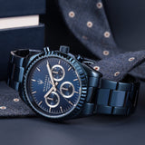 Maserati Blue Edition Collection 43m Blue Dial Stainless Steel Watch For Men - R8853100025 Authentic Buy Shop Now