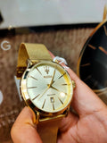 Maserati Epoca Golden Dial Golden Mesh Bracelet Watch For Men - R8853118003 Authentic Buy Shop Now