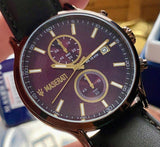 Maserati Epoca Chronograph Brown Dial Brown Leather Watch For Men - R8871618006 Authentic Buy Shop Now