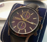 Maserati Epoca Chronograph Brown Dial Brown Leather Watch For Men - R8871618006 Authentic Buy Shop Now