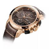 Maserati Ingegno Chronograph Brown Dial Brown Leather Strap Watch For Men - R8871619001 Authentic Buy Shop Now