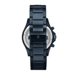 Maserati SFIDA Chronograph Blue Dial Blue Steel Strap Watch For Men - R8873640023 Authentic Buy Shop Now