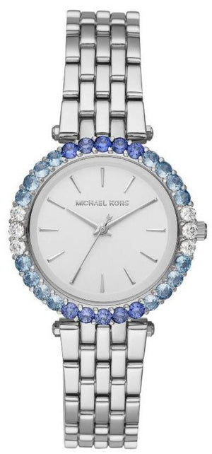 Michael Kors Darci Quartz White Dial Silver Steel Strap Watch For Women - MK4516 Authentic Buy Shop Now