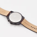 Fossil Bronson Chronograph Brown Dial Brown Leather Strap Watch for Men - FS5875 Authentic Buy Shop Now