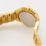 Michael Kors Camille Chronograph White Dial Gold Steel Strap Watch For Women - MK6994 Authentic Buy Shop Now