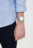 Guess Tailor Multifunction Silver Dial Silver Mesh Bracelet Watch for Men - GW0368G1 Authentic Buy Shop Now