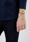 Guess Tailor Multifunction Gold Dial Gold Mesh Bracelet Watch for Men - GW0368G2 Authentic Buy Shop Now