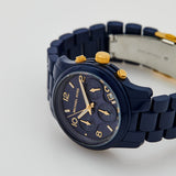 Michael Kors Runway Analog Blue Dial Blue Steel Strap Watch for Women - MK7332 Authentic Buy Shop Now