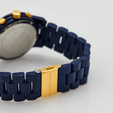Michael Kors Runway Analog Blue Dial Blue Steel Strap Watch for Women - MK7332 Authentic Buy Shop Now