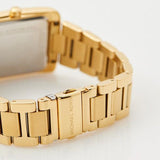 Michael Kors Emery Three-Hand Crystals Silver Dial Gold Steel Strap Watch for Women - MK4643 Authentic Buy Shop Now