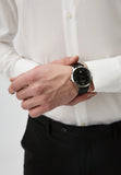 Emporio Armani Ruggero Black Dial Black Leather Strap Watch for Men - AR11193 Authentic Buy Shop Now